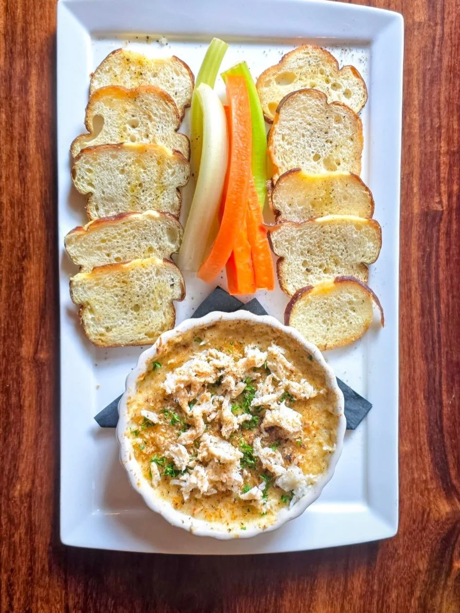 New Summer Menu drop next weekend:

🦀Crab Dip
🦀 Crab Fondue 
🦀 Crab topped Fried Green Tomatoes
🦀 Crab Gazpacho 
🦀 Crab &amp; Cheese Potato Pancakes
🦀 Crab Salad
🦀Crab Balls
🦀Crab Cake Sandwich &amp; Dinner 
🦀 Crab Schnitzelwich

🦀 made wit