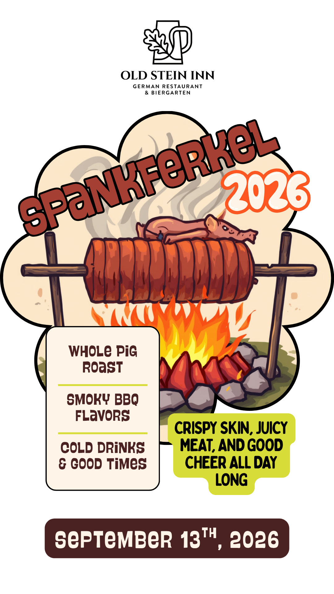 Spanferkel Pig Roast 2026