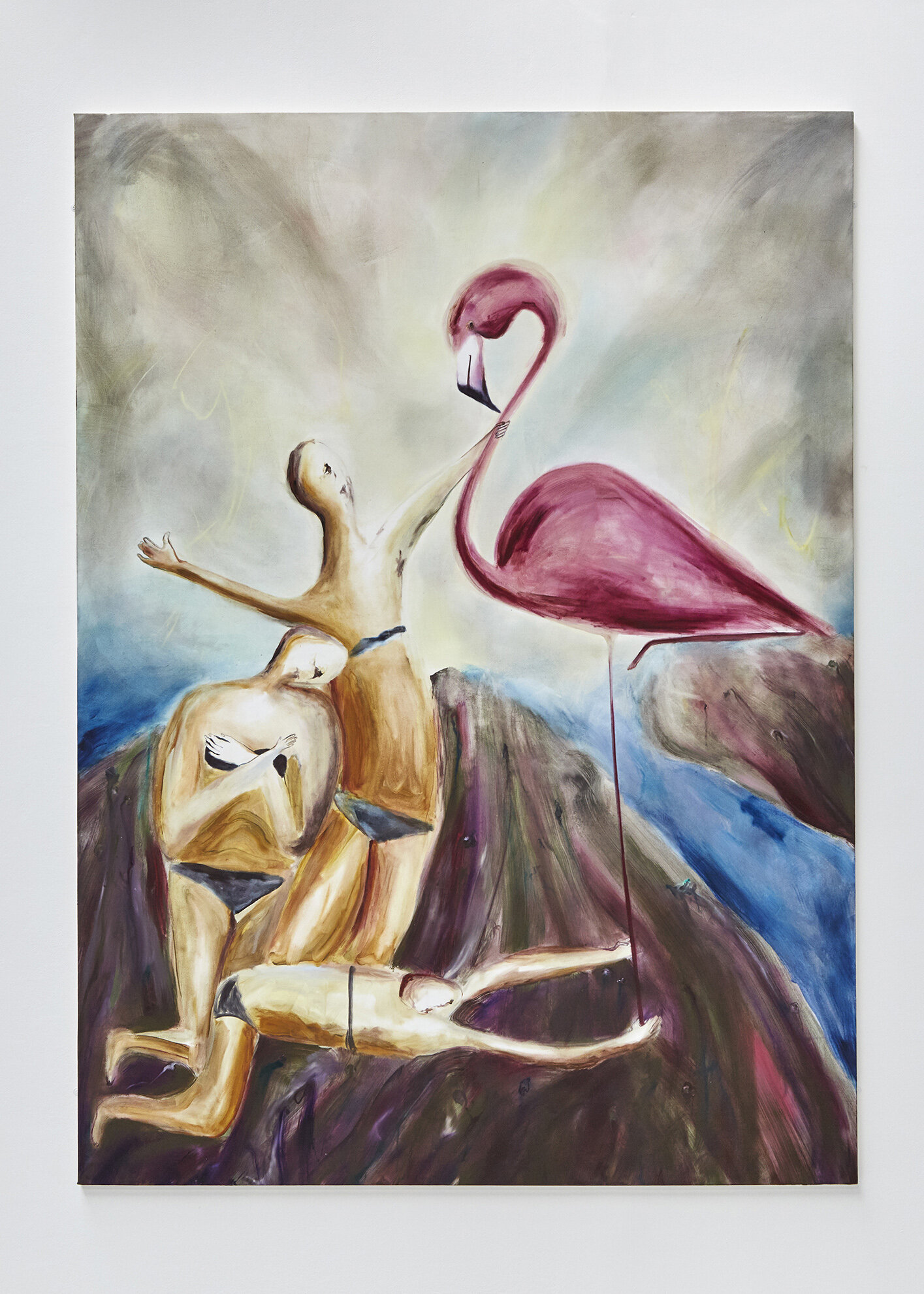 Ascension, 250 x 175 cm, Oil on canvas, 2018