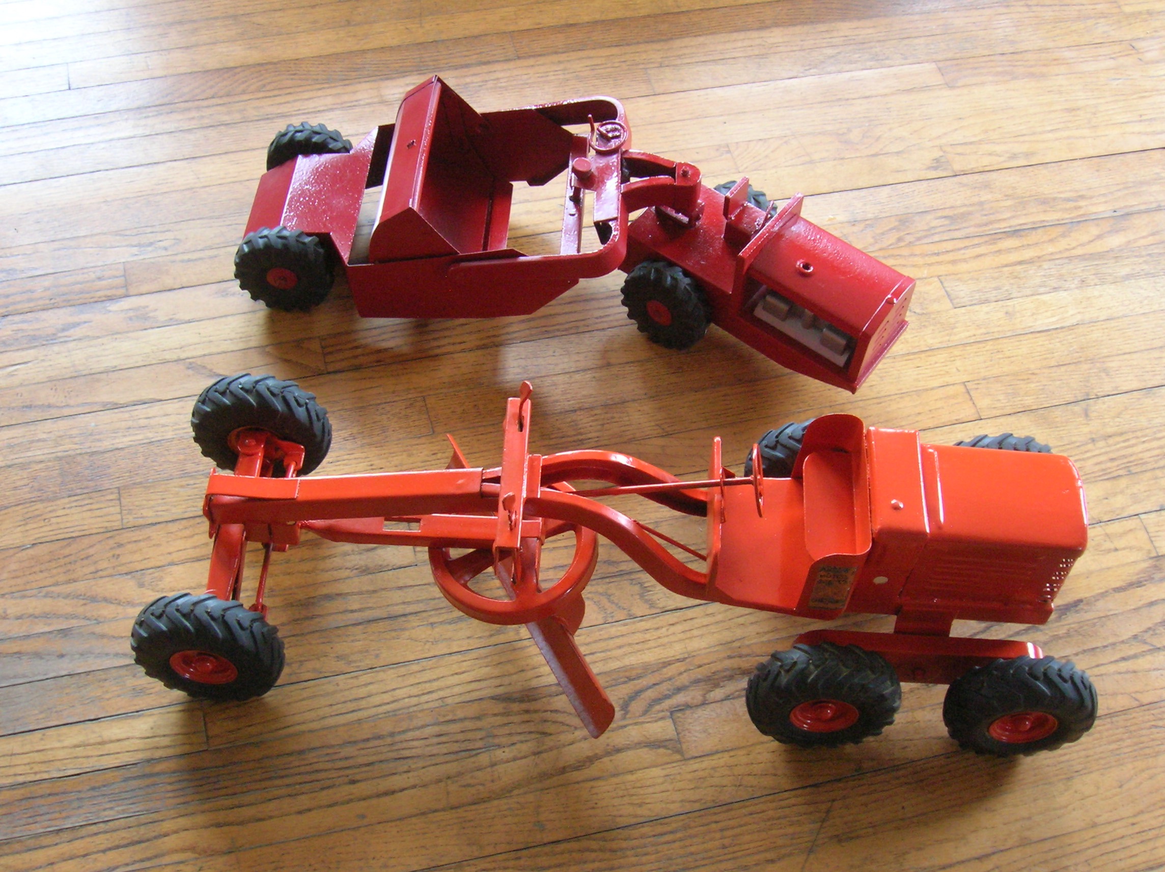 Antique toys are saved from rust and neglect.