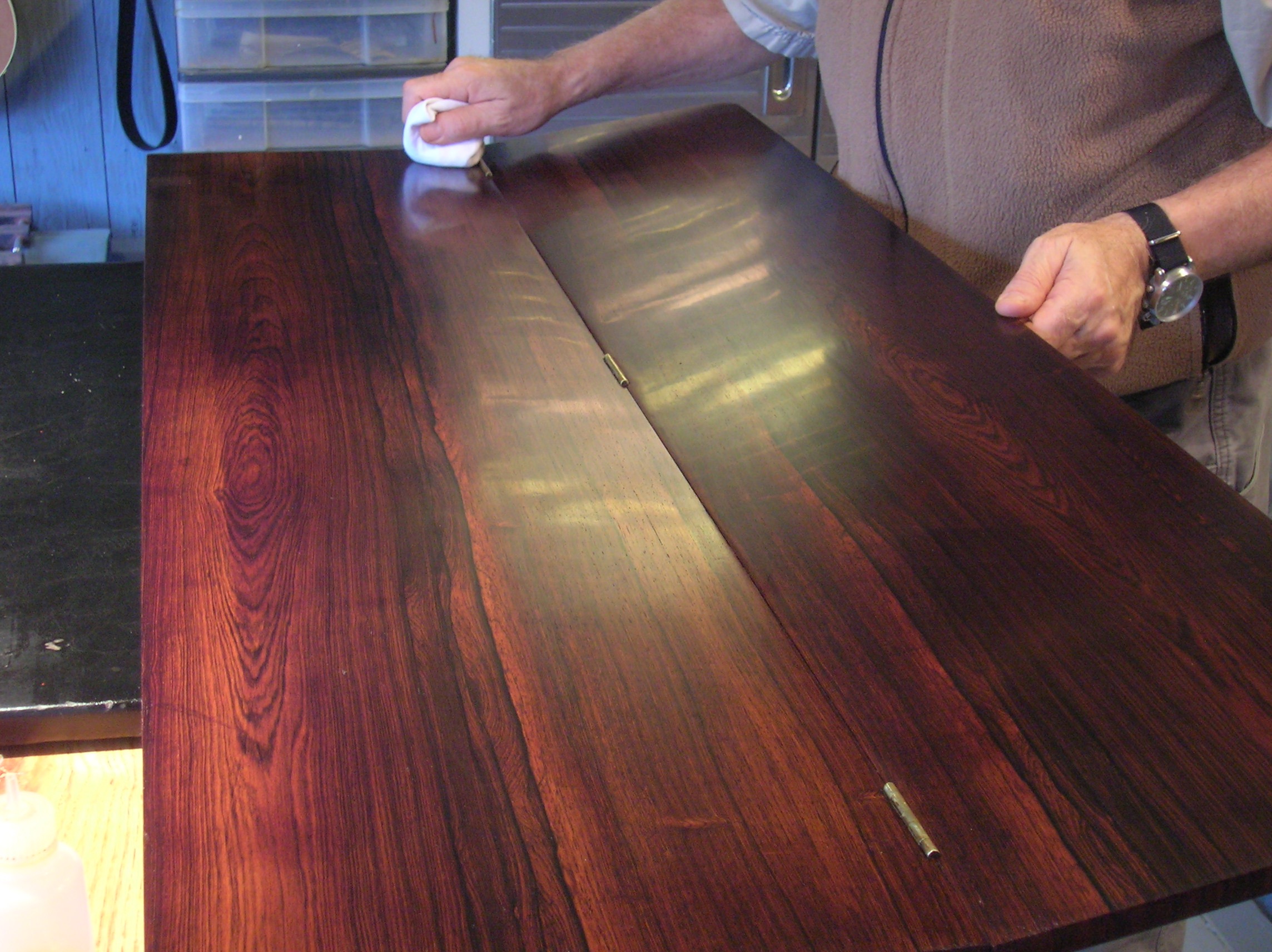 Brazilian rosewood with a new French Polish