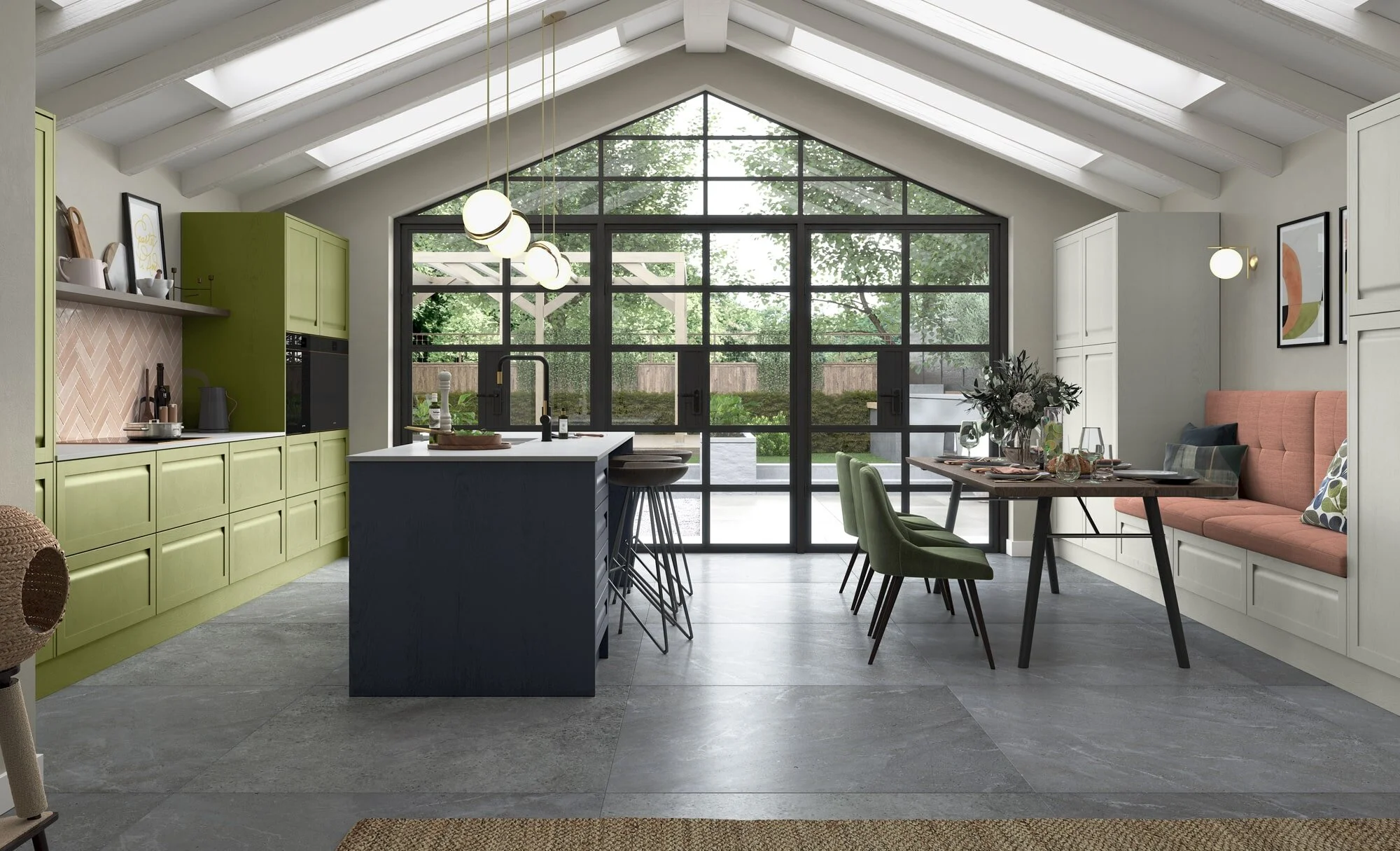 New Cotswold Integrated Shaker — Utopia Kitchens, The Bespoke Kitchen Co.