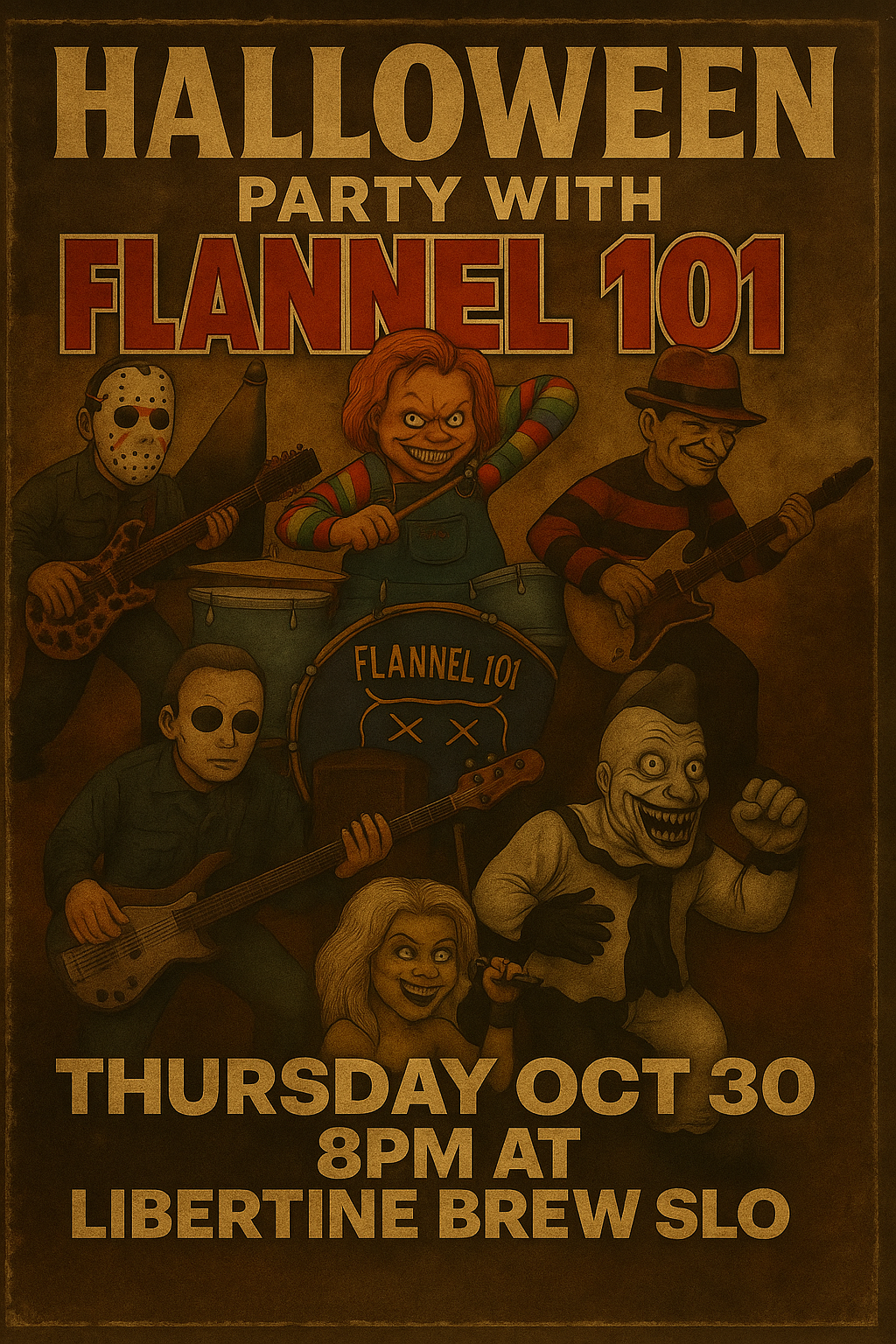 Flannel 101 Pre-Halloween Show (Club 91 After Party)