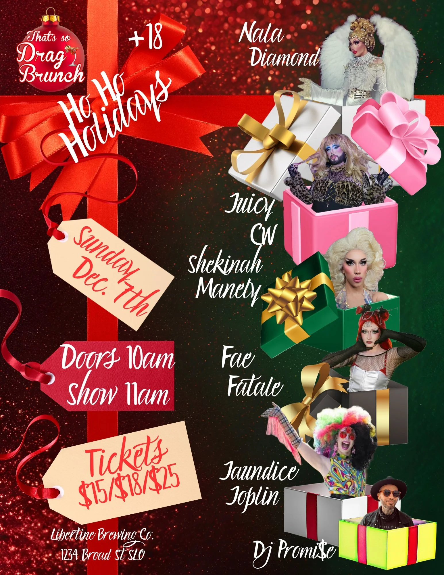 That's So Drag Brunch: Ho Ho Holidays