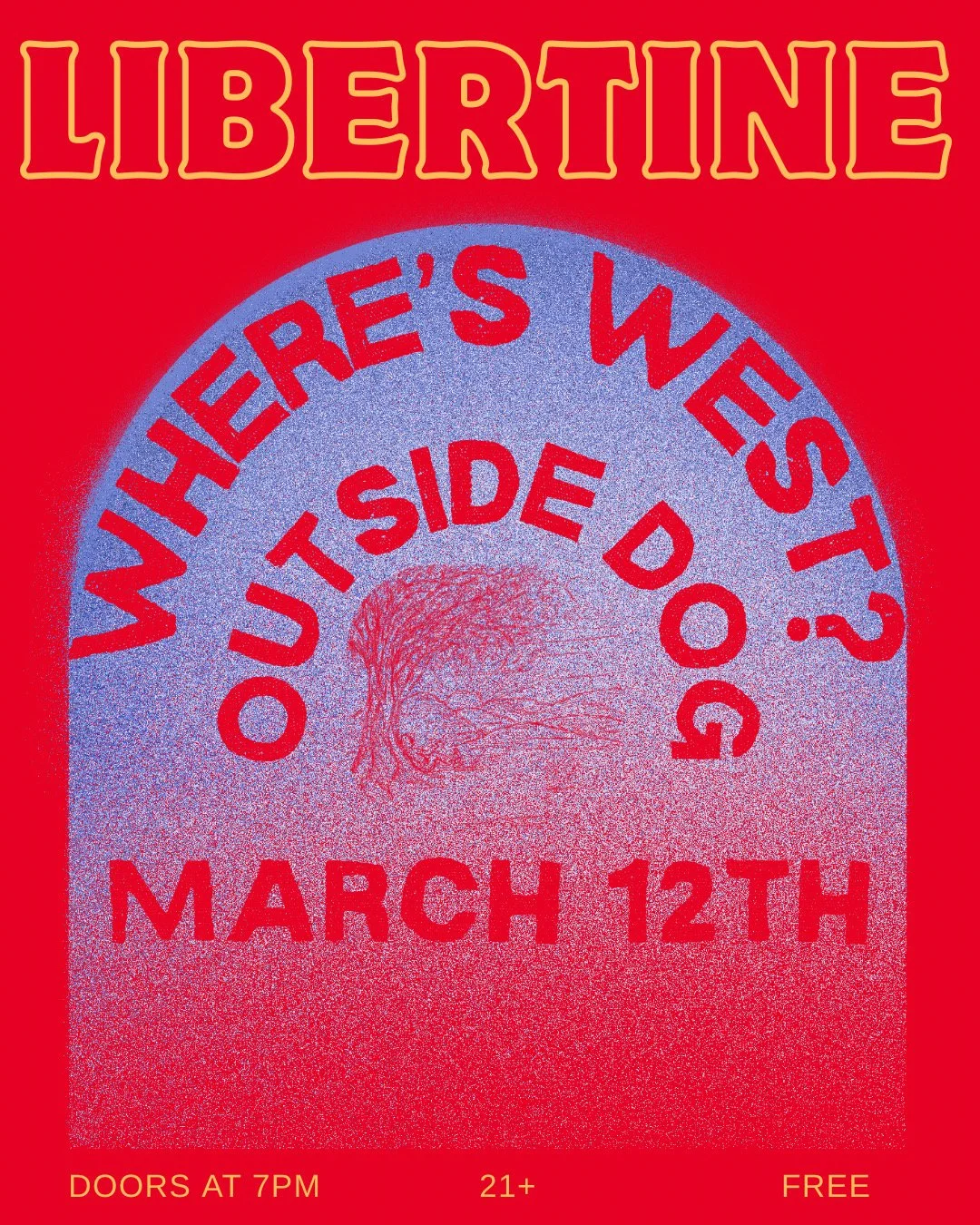 Where's West + Outside Dog