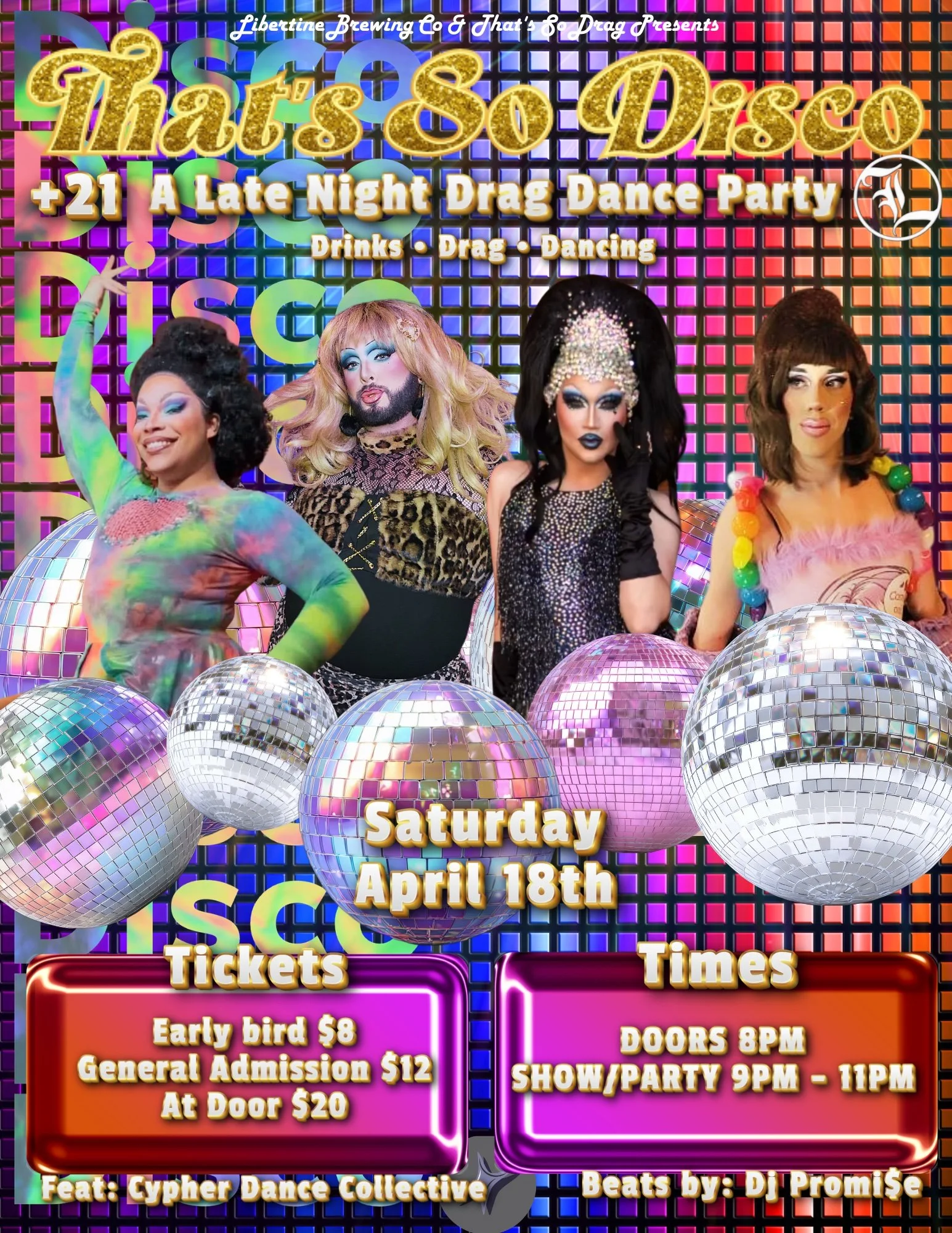 That's So Disco: A Late Night Drag Dance Party