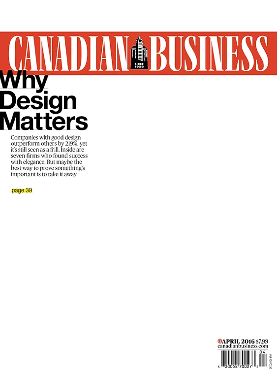 2016 National Magazine Awards silver winner (Cover of the Year)