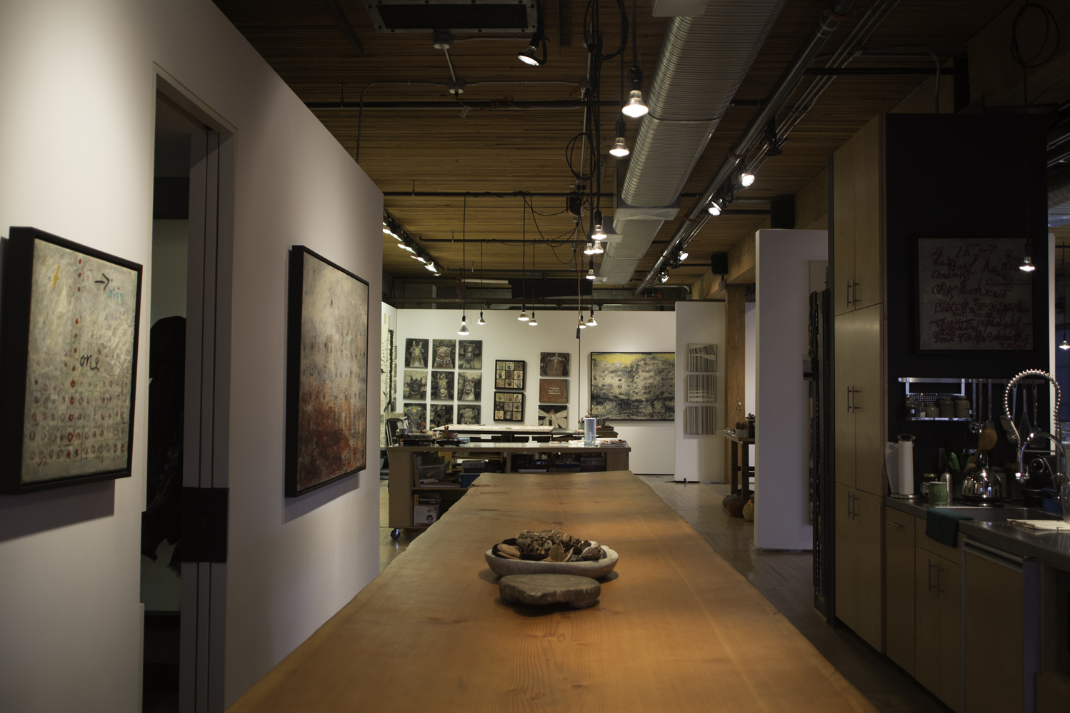 East Side of Studio