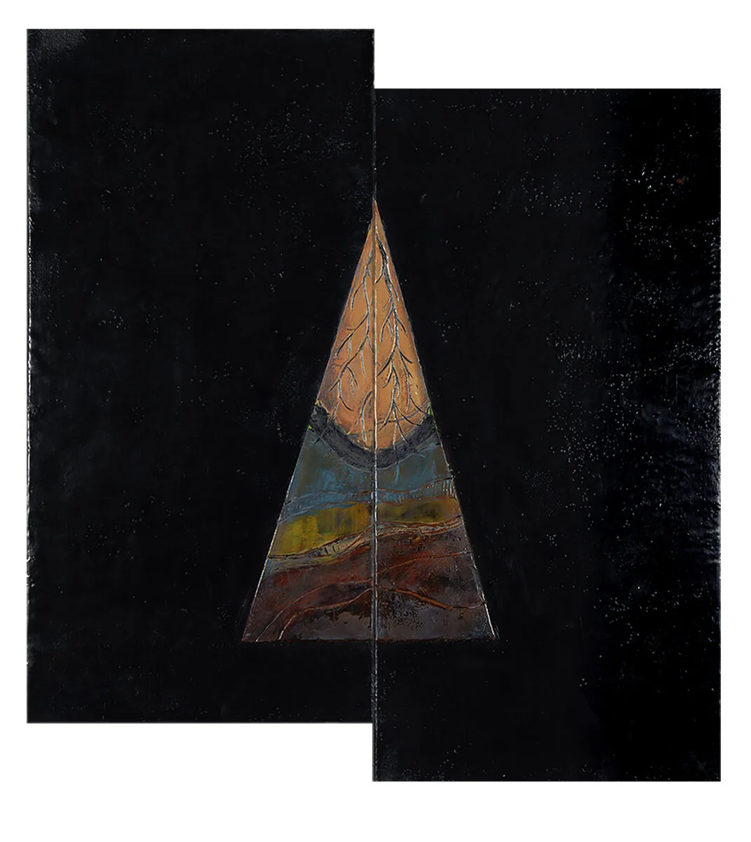 Within Three Sides XXVIII, Diptych