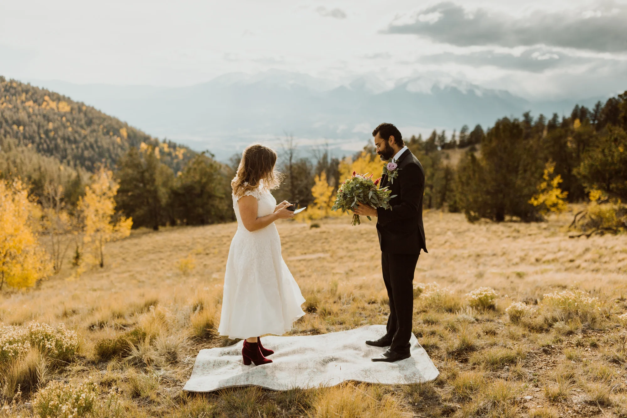 Holly & Julio. Married.