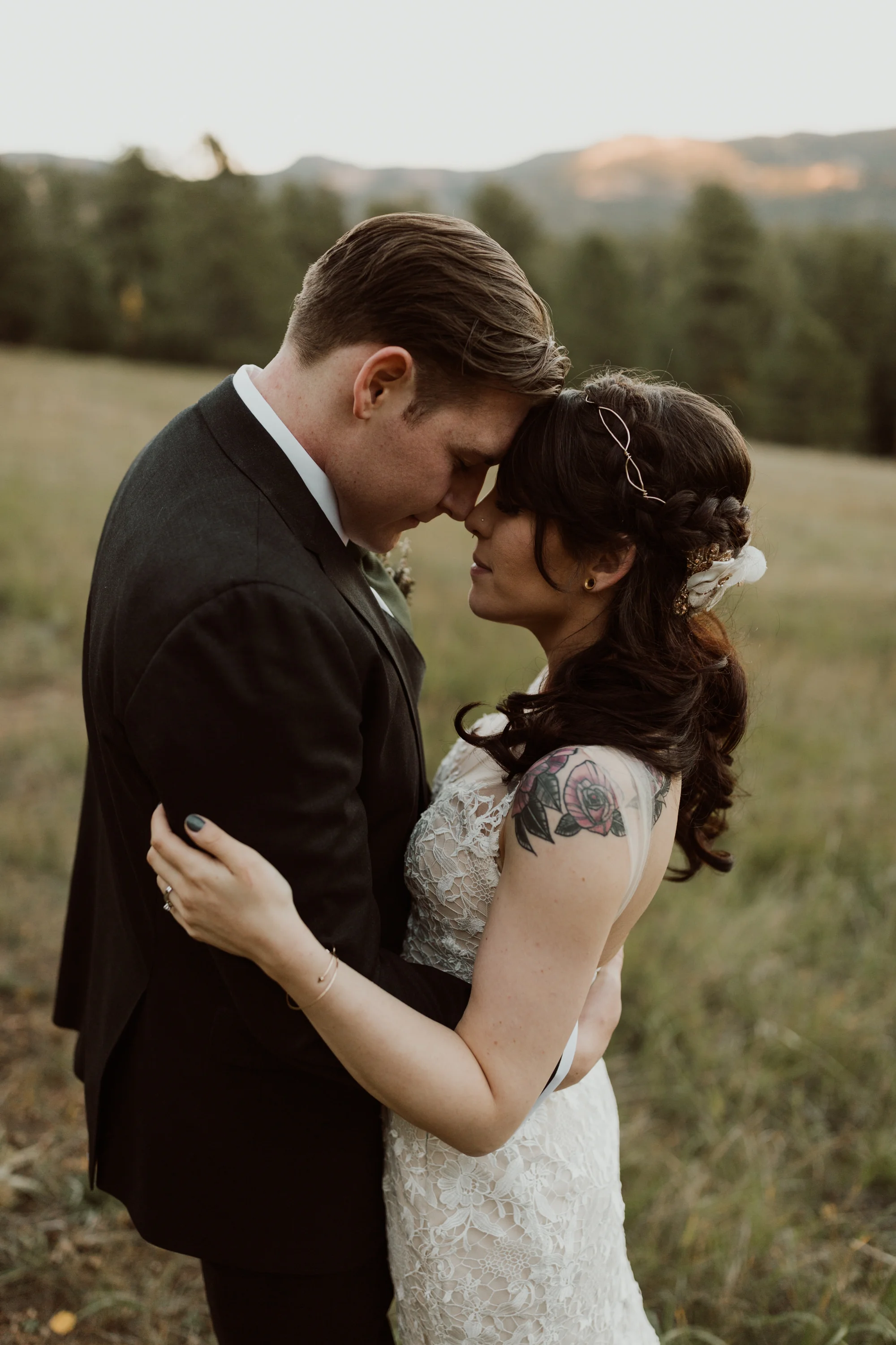 Zach & Heather. Married.