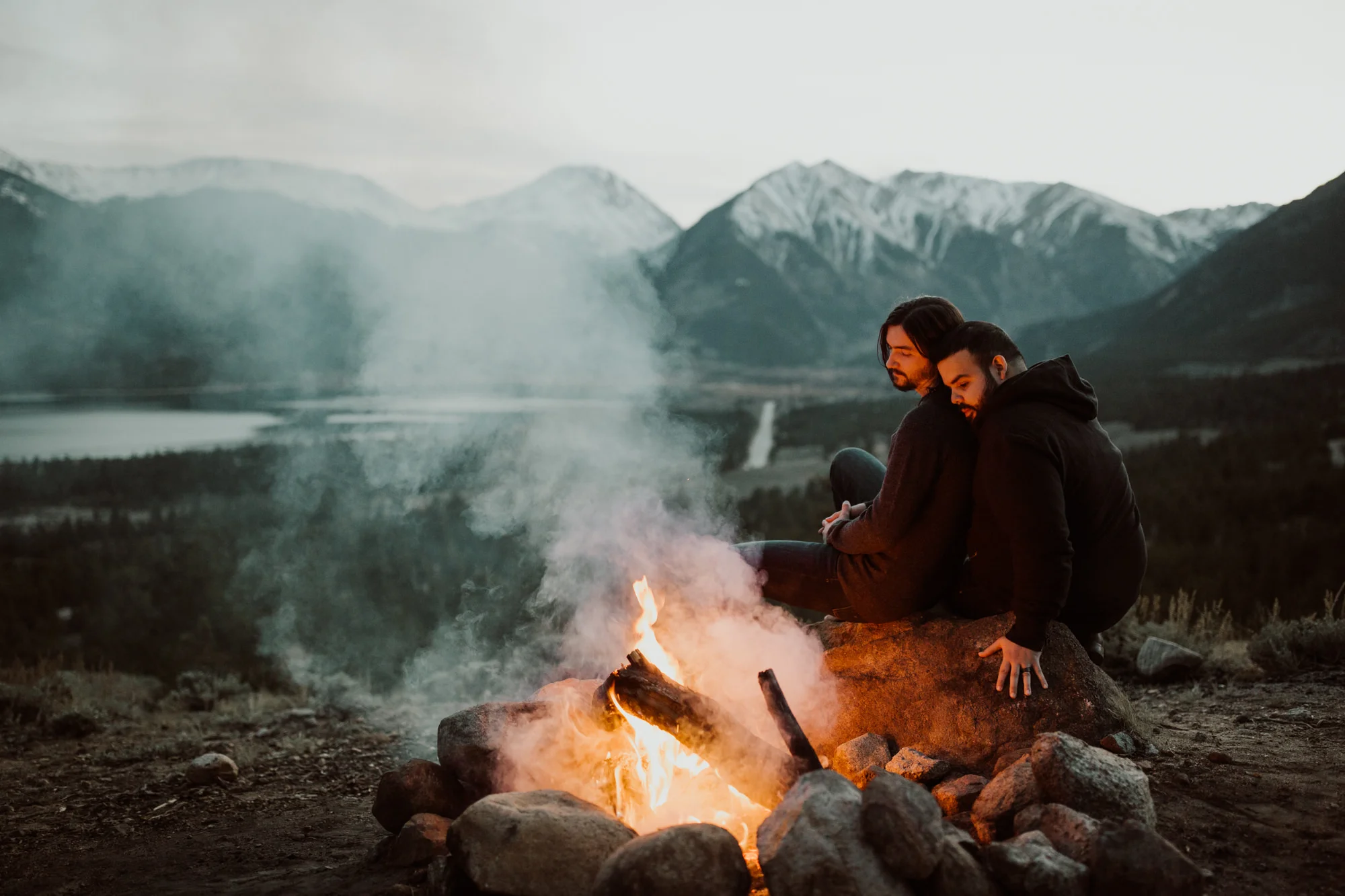 Isaac & Abe. One Year.