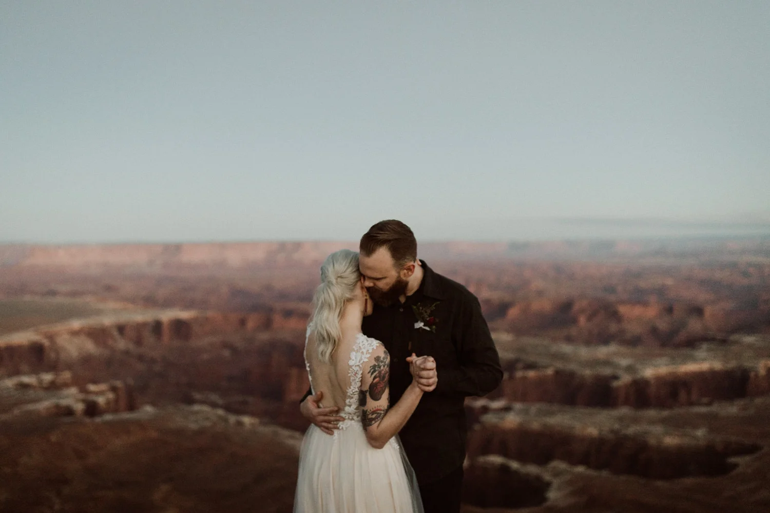 Kristine &amp; Eric. Married.