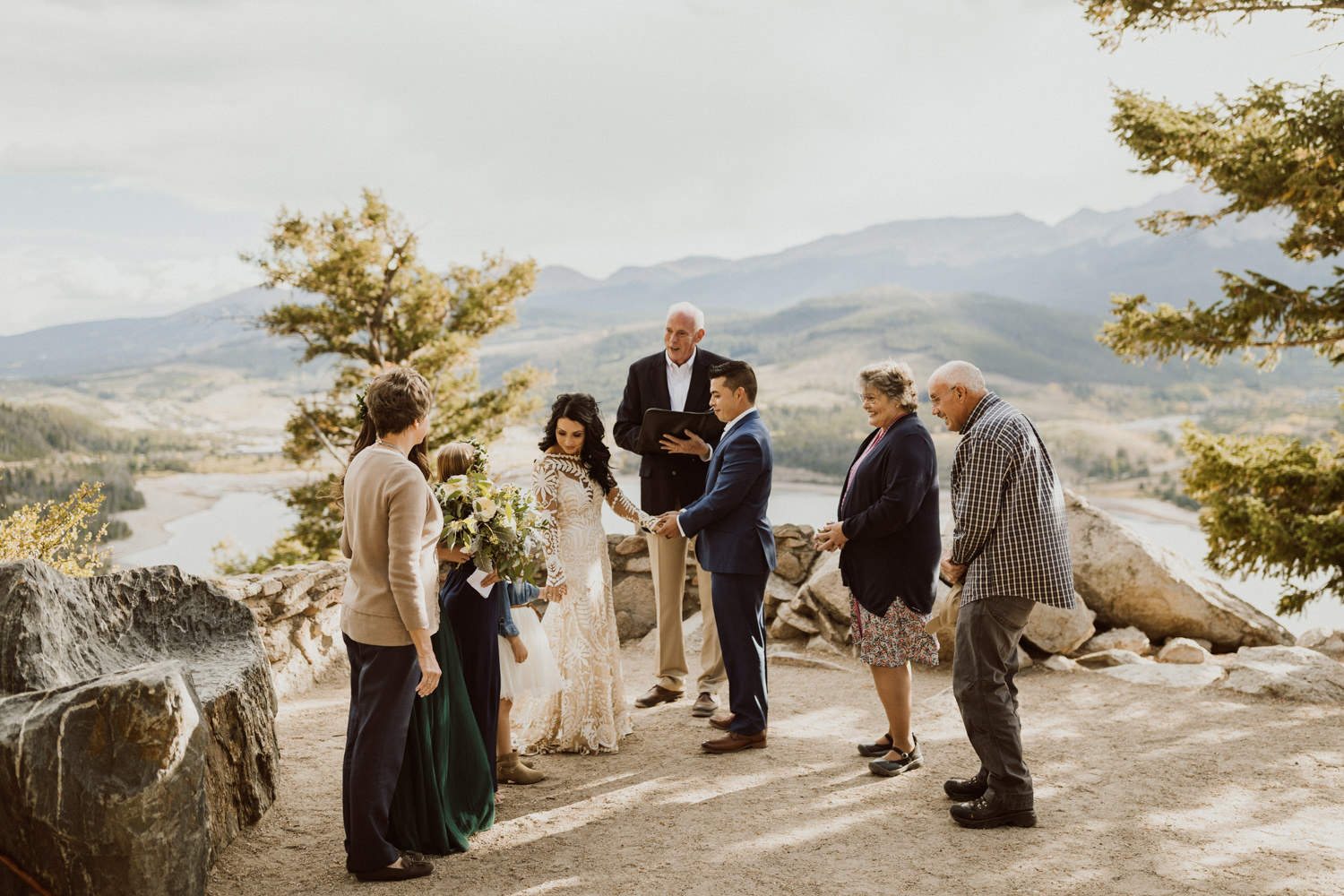 Elopement at Sapphire Point