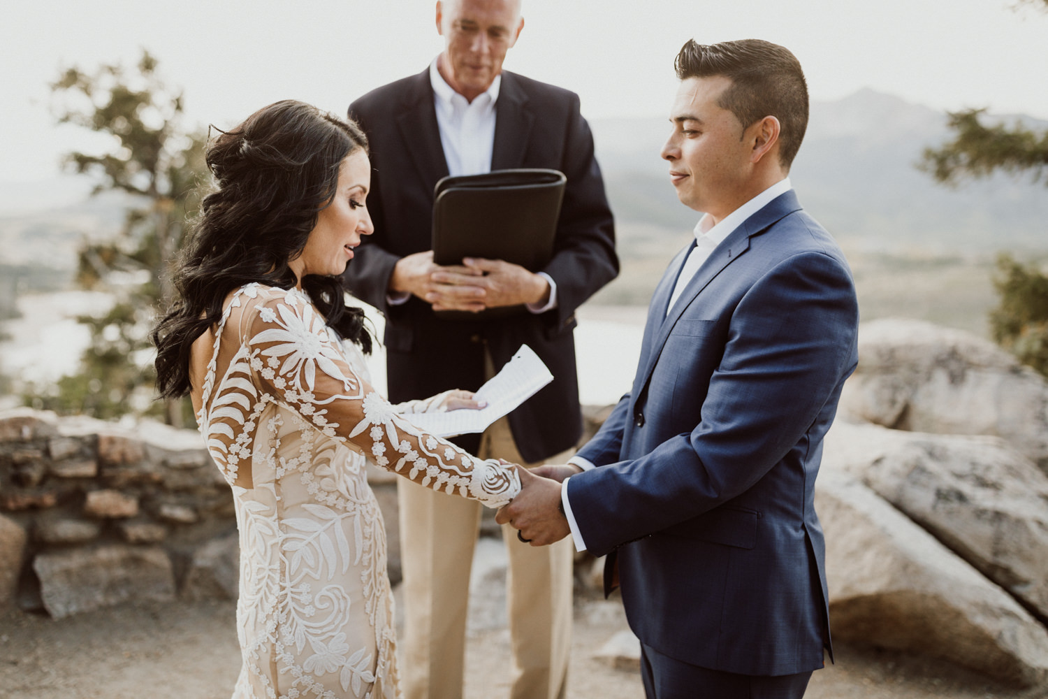 Elopement at Sapphire Point