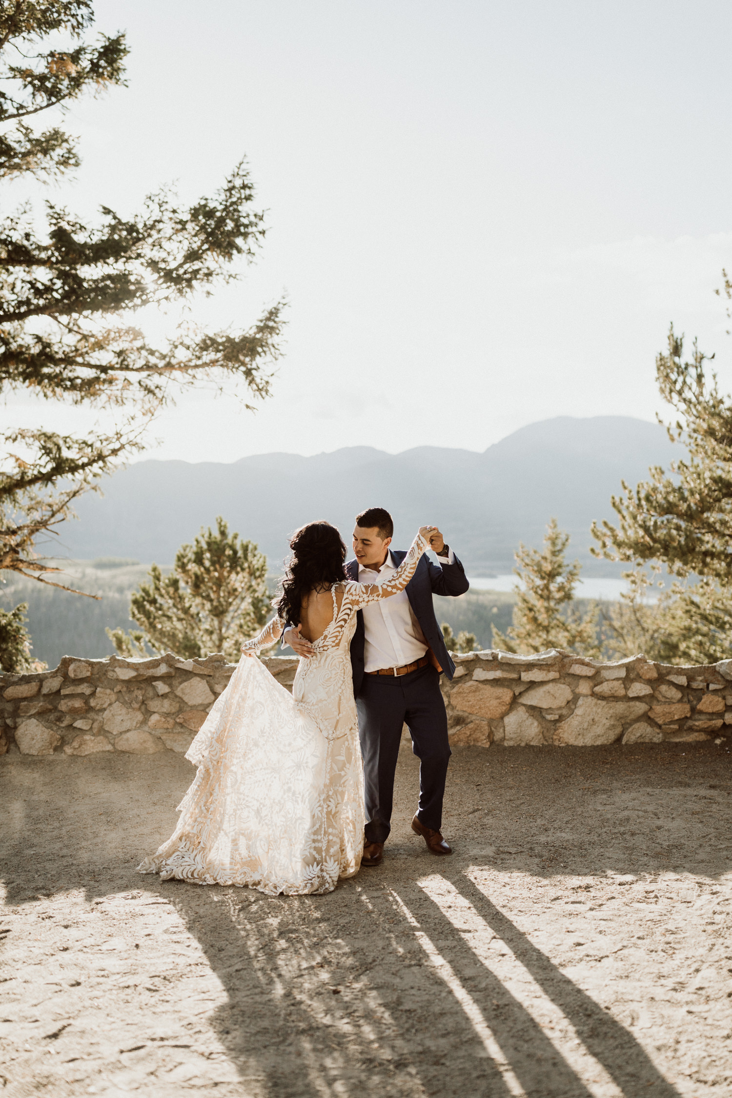 Elopement at Sapphire Point