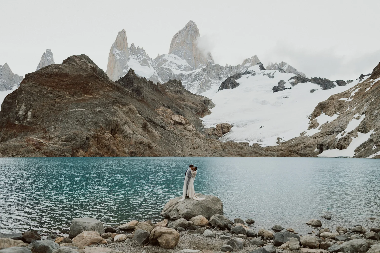 Kasey &amp; Erich. Married in Argentina.