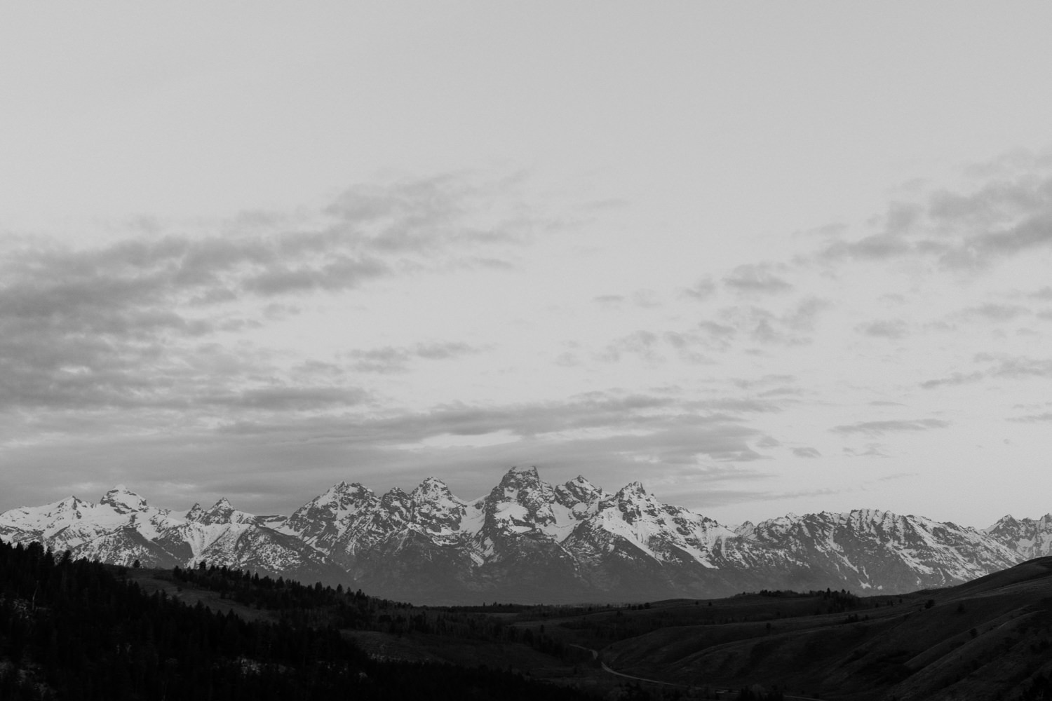 Grand Teton landscape photo
