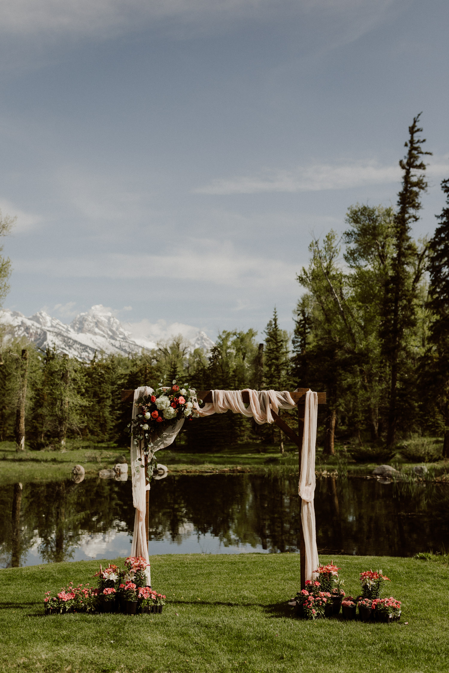 backyard wedding in Jackson
