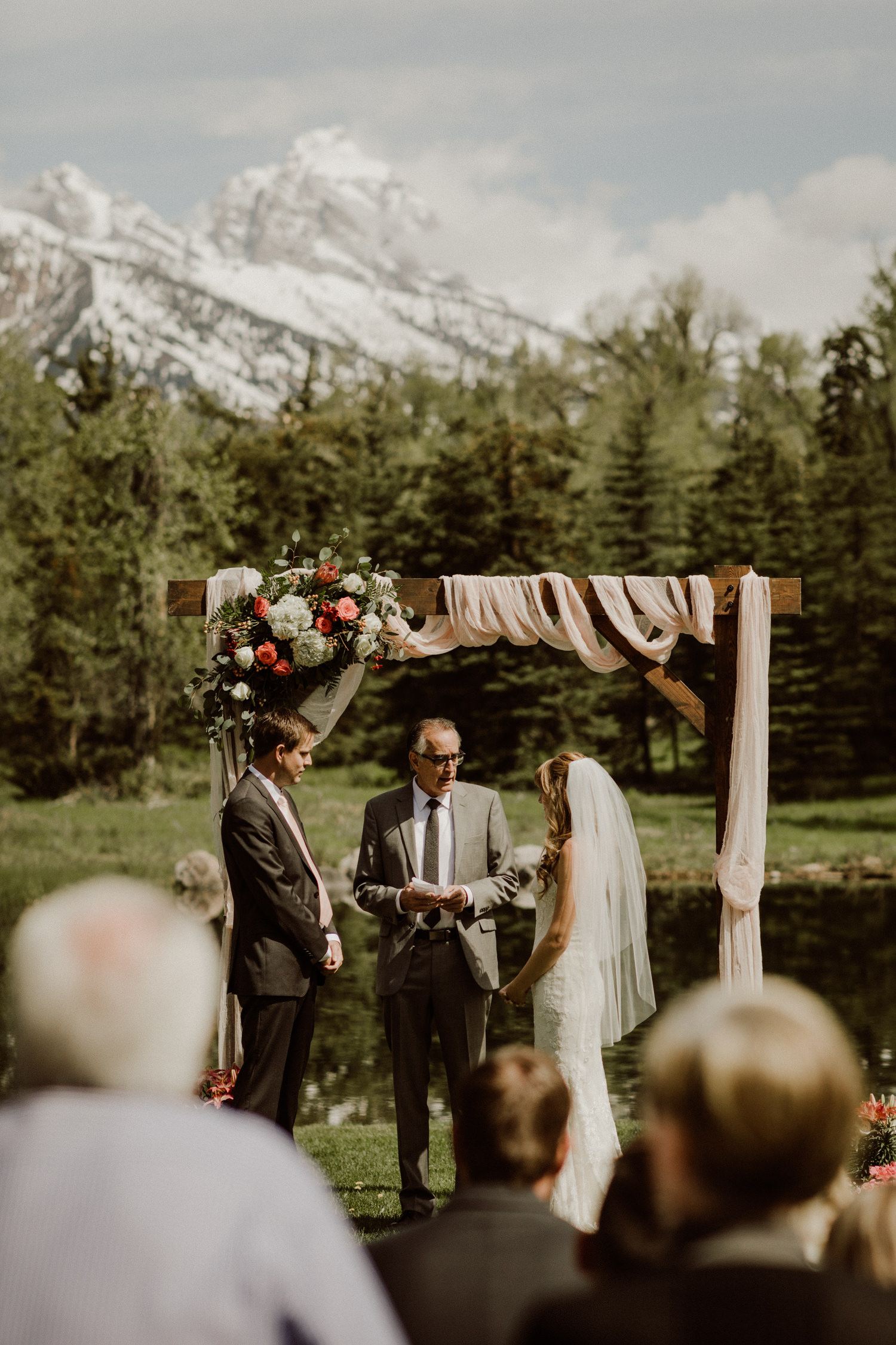 intimate wedding Wyoming
