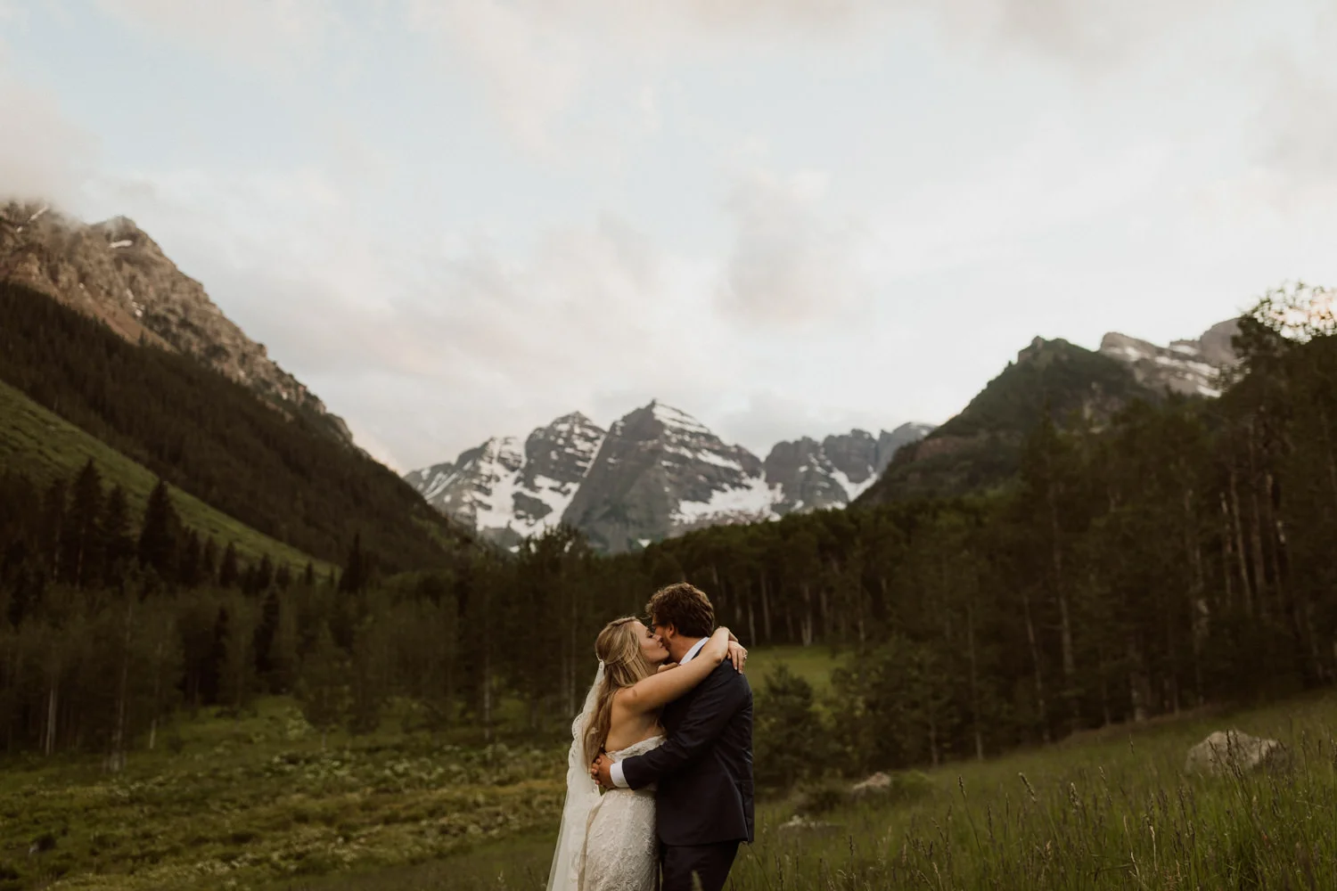 Kaitlin &amp; Eason. Married in Aspen.