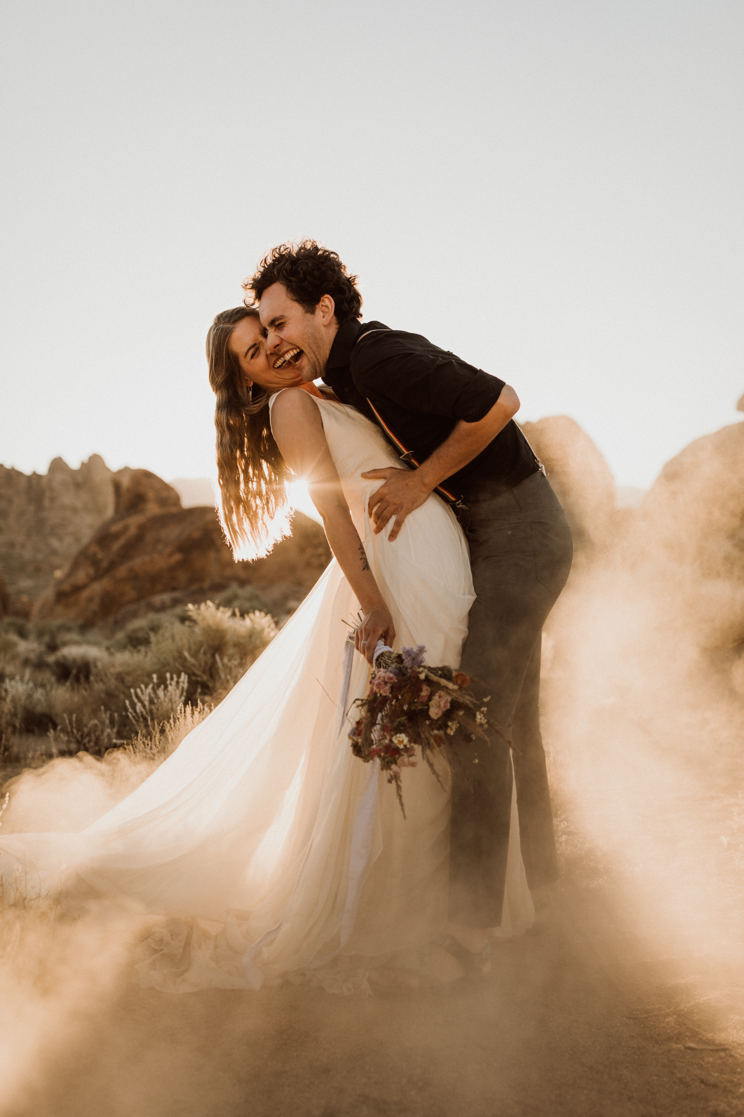 Wedding in Alabama Hills California