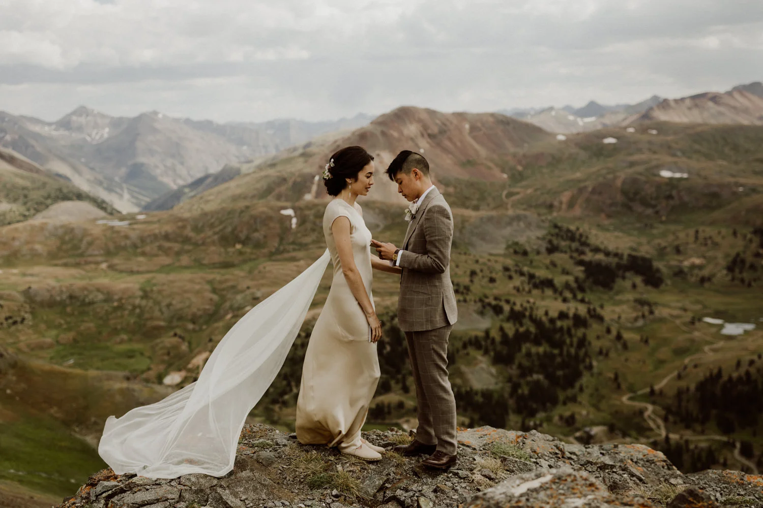 Brenna + Sabrina. Married in the San Juan Mountains.
