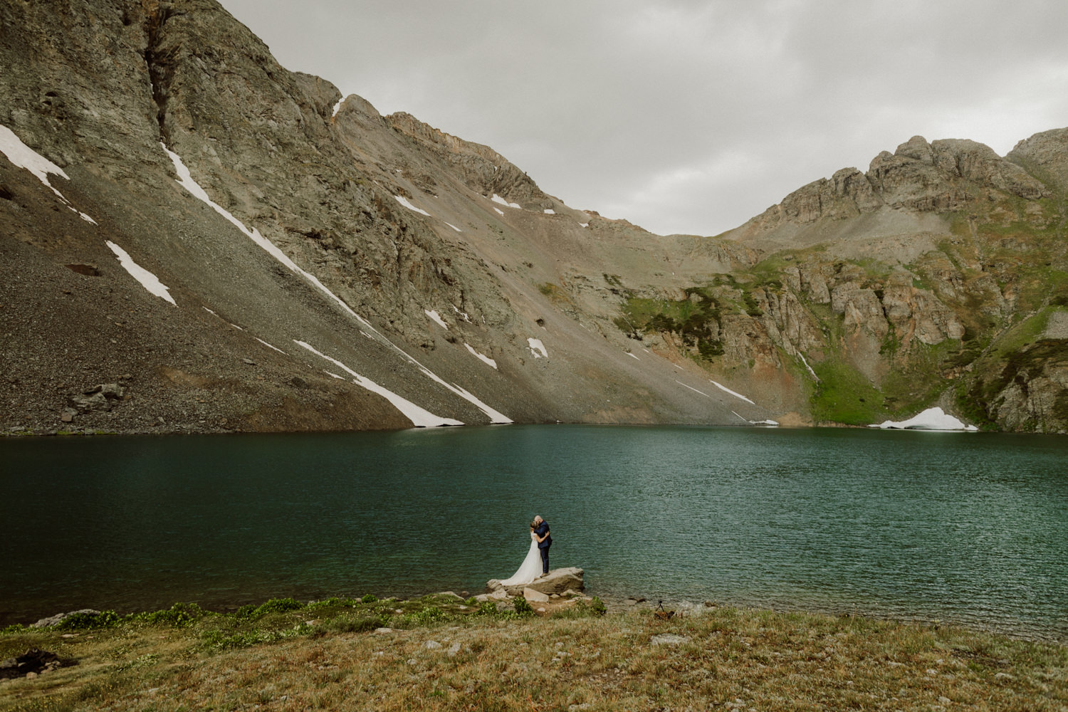 Andrew + Mirae. Married in Silverton Colorado