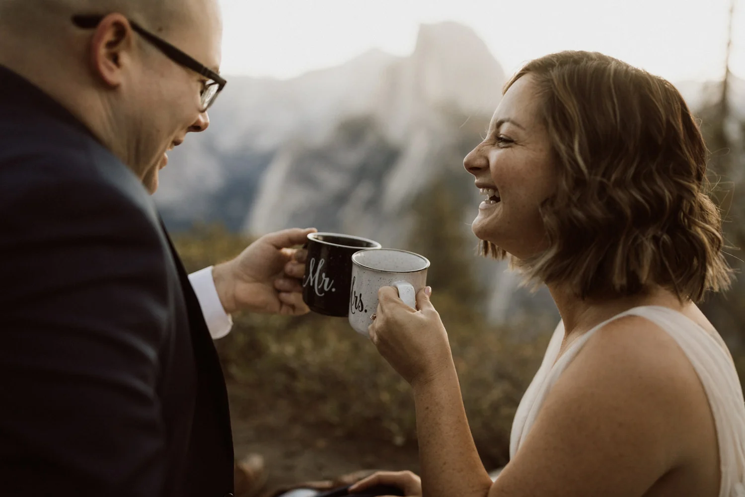 Christie + Corey. Adventure Elopement in Yosemite National Park.