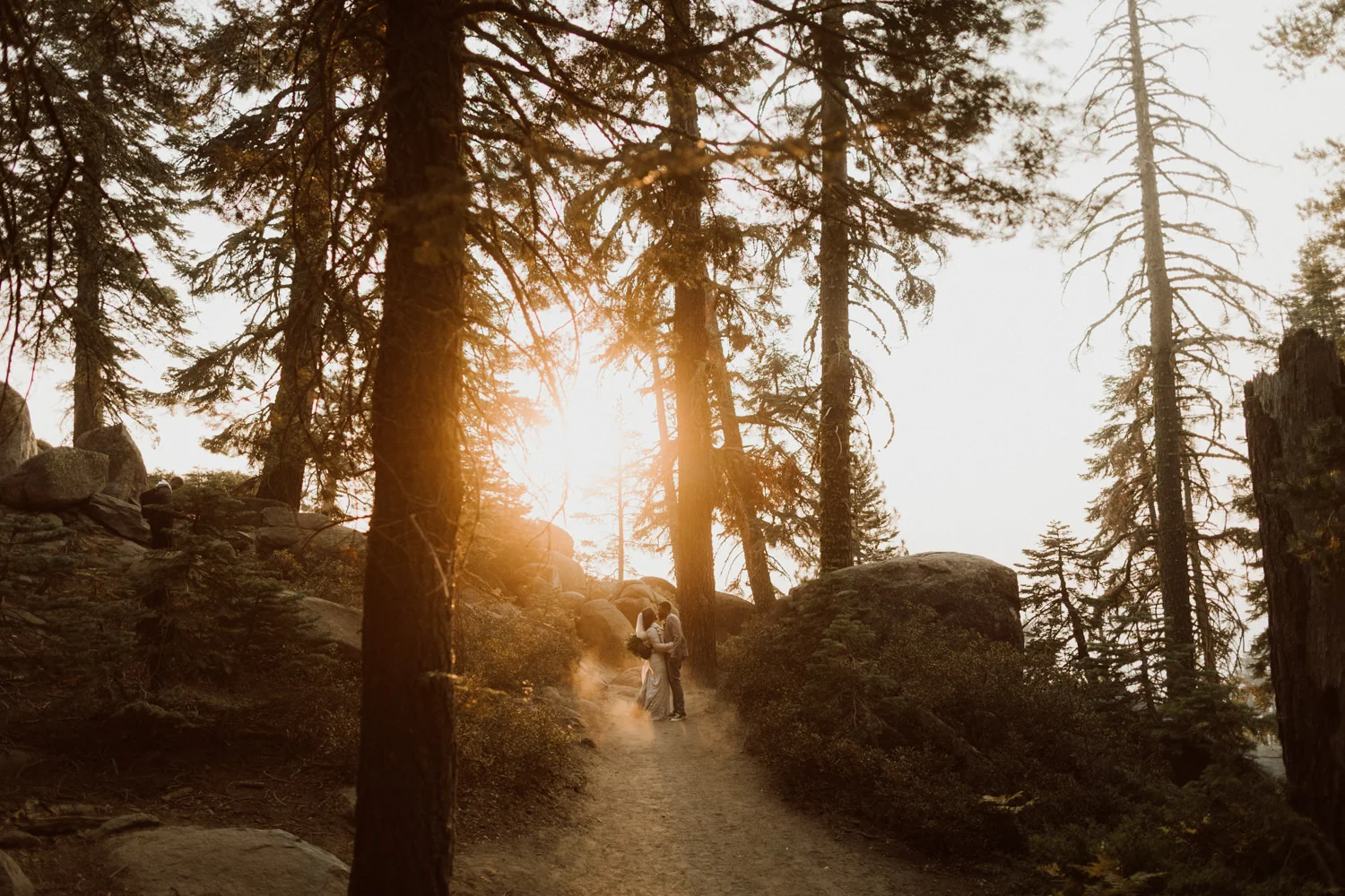 Chelsea + Carlton. Elopement in Yosemite National Park.
