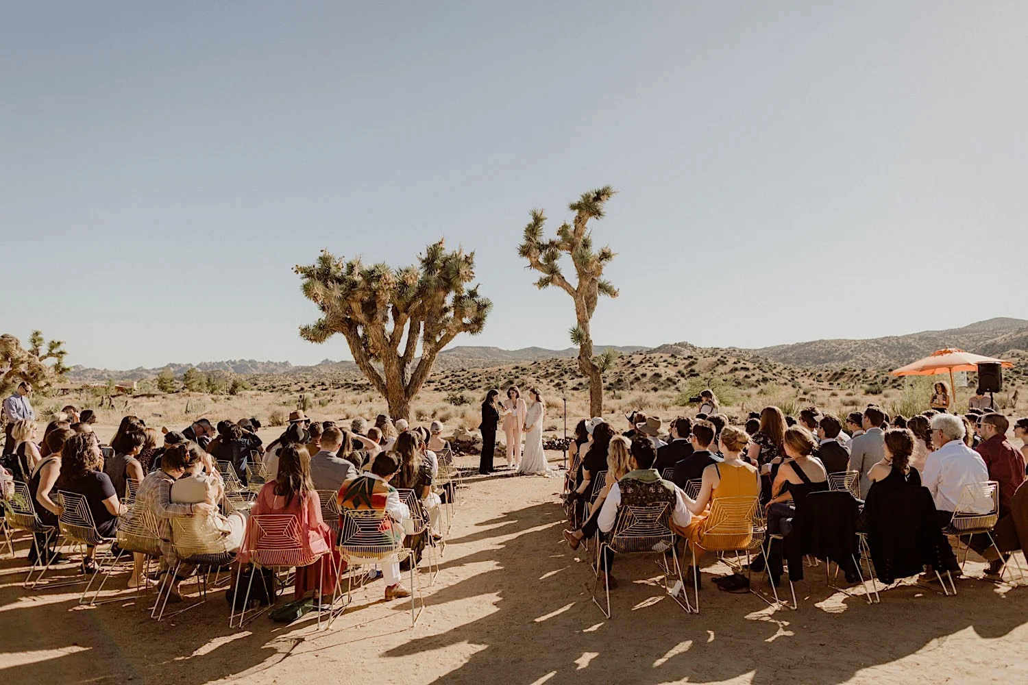 Anna + Florence. Desert Wedding in Joshua Tree.