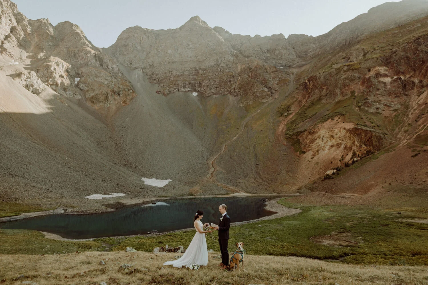 Lexi + Austin. Elopement in Silverton Colorado.