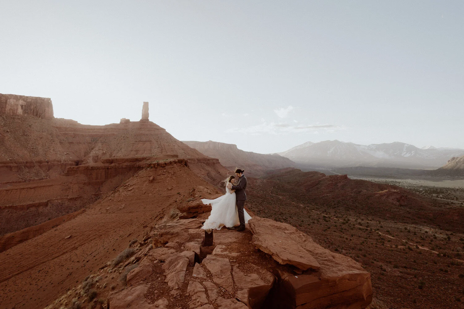 Penelope + Ethan. Married in Canyonlands.