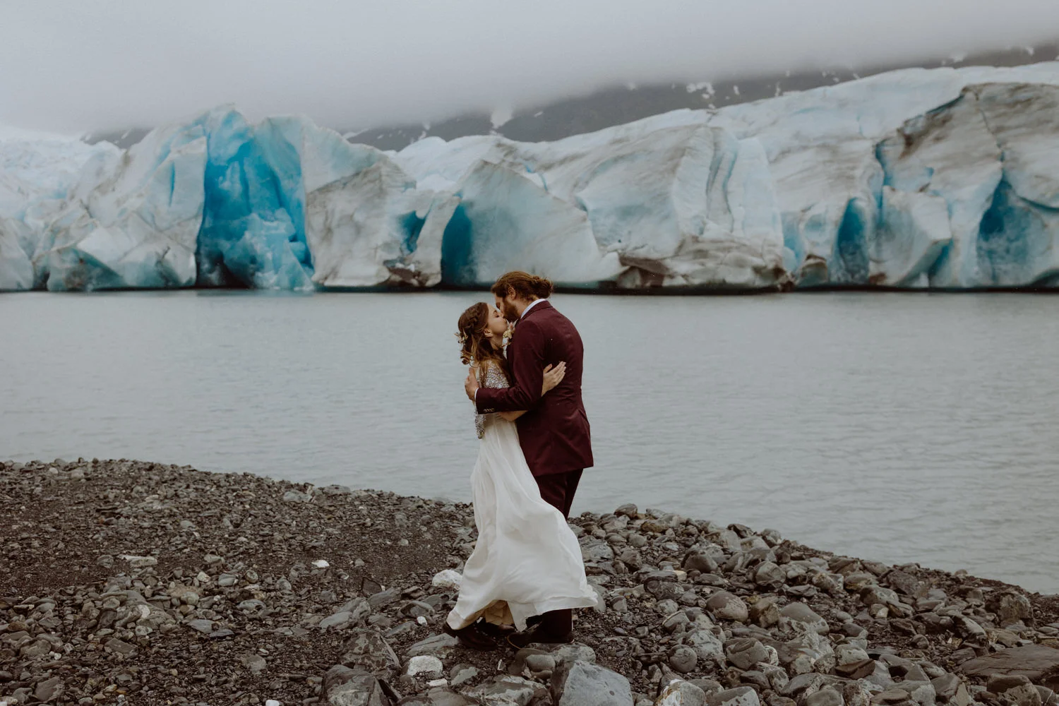 Valerie + Michael. Eloped in Alaska.