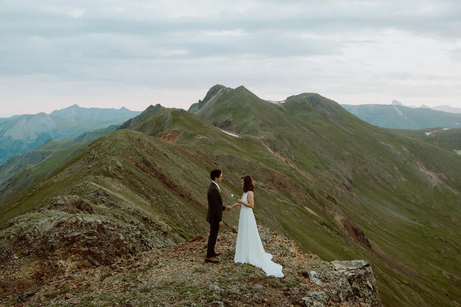 Keela + William. Married in the San Juan Mountains.