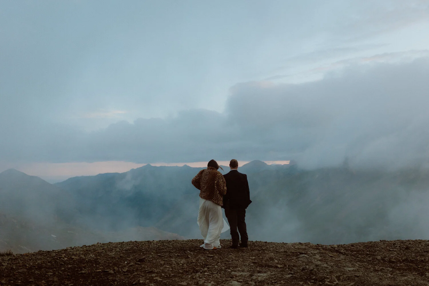 Kayla + Al. Married in Silverton Colorado.
