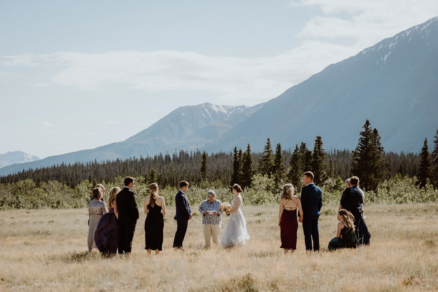 Amber + Ty. Married in the Mountains.