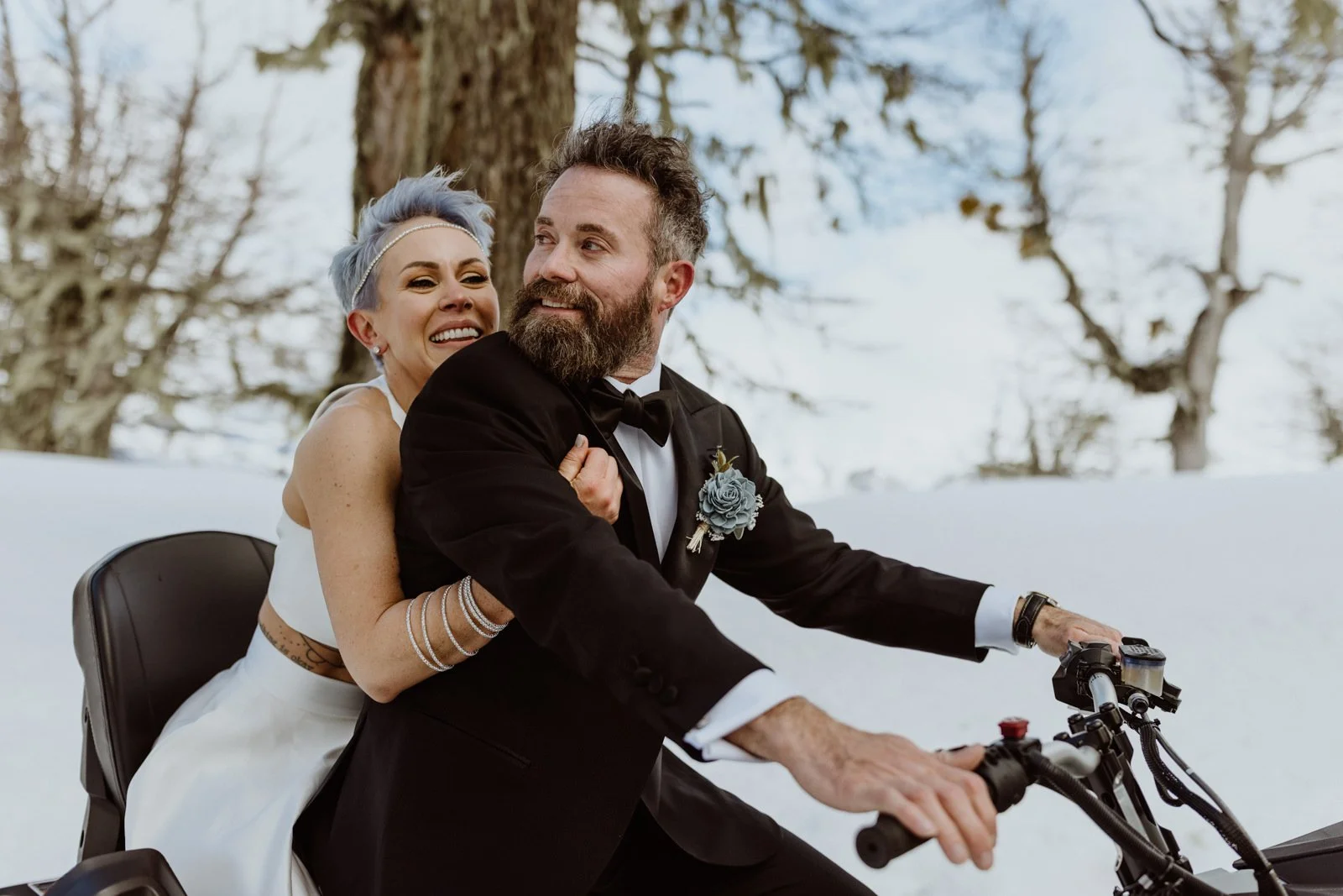 Carolyn + Steve. Married in Patagonia.