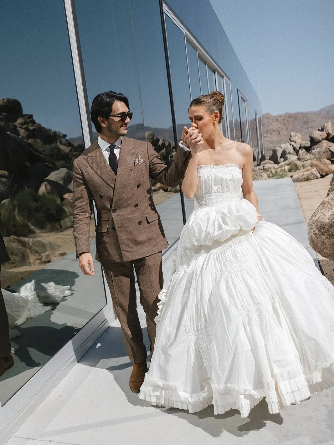 Madeleine + Matt in Joshua Tree &mdash; a Miami party transported to the wild desert. 

I have so much to share from this unforgettable weekend, and I&rsquo;m so grateful to be trusted with these kinds of stories. Madeleine + Matt, thank you for asse