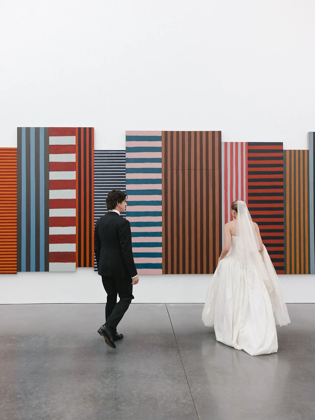 there is nothing that has shaped me more than my relationship to art. We had 5 minutes of spare time in the museum while we waited to sign the marriage license, and decided to spend those minutes with the show that was up &mdash; a gorgeous retrospec