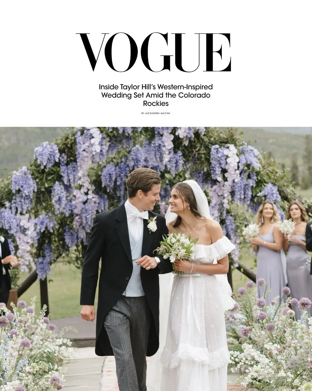 A magical weekend, literal sun and rainbows for this gorgeous pair. 

Happy anniversary to Taylor + Danny 🖤

@taylor_hill @vogueweddings 

planning @table6productions 
design @knappdesignco 
venue @devilsthumbranch