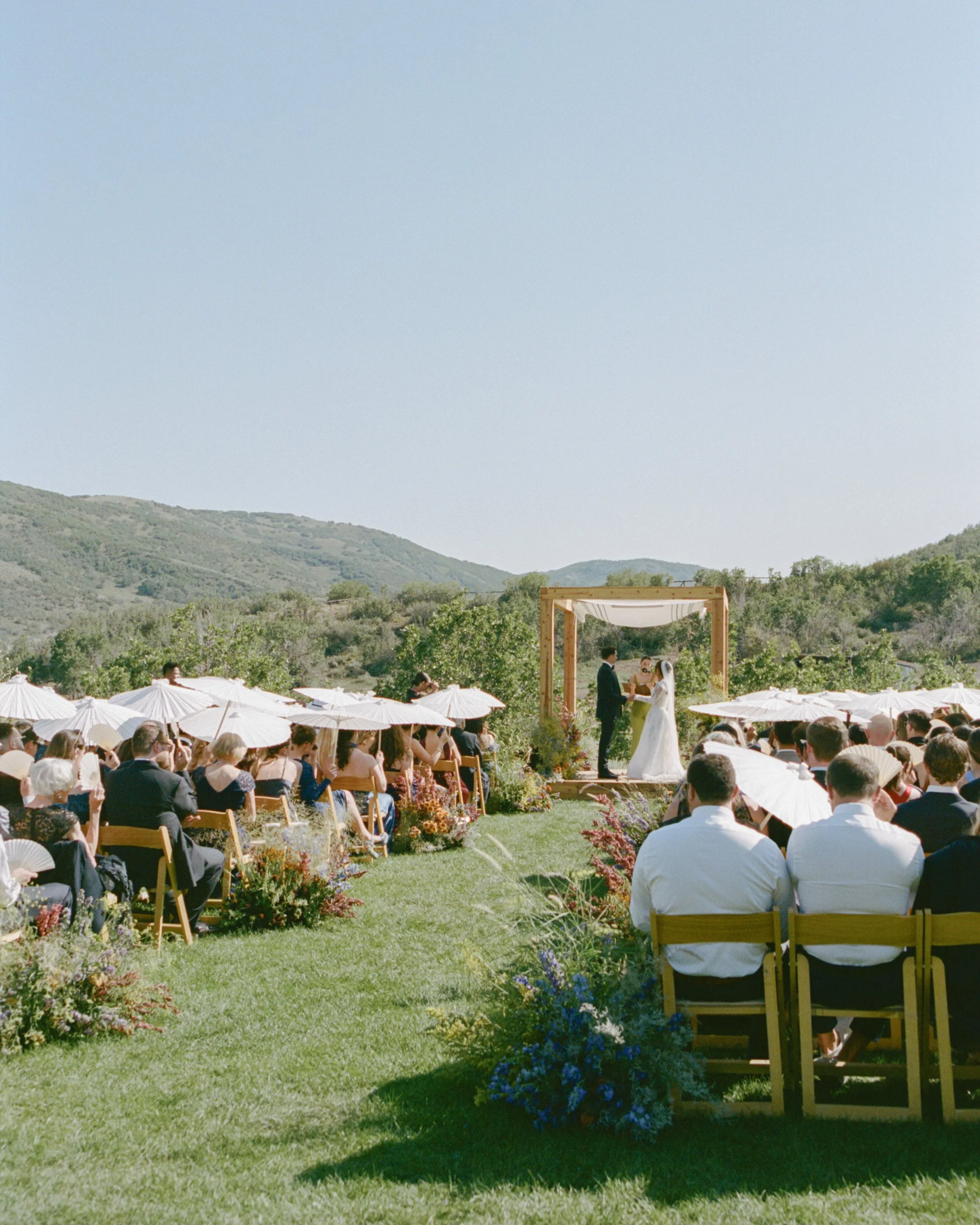 Rena and Ethan. Married in Park CIty.