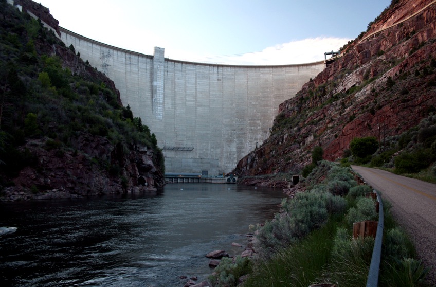 Flaming Gorge Dam, Green River, Utah