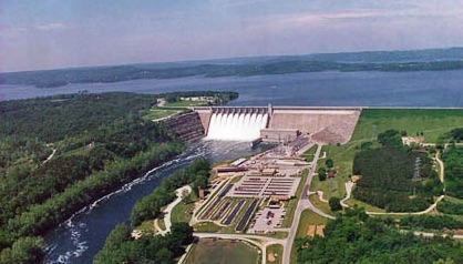 Bull Shoals Dam, White River, Arkansas