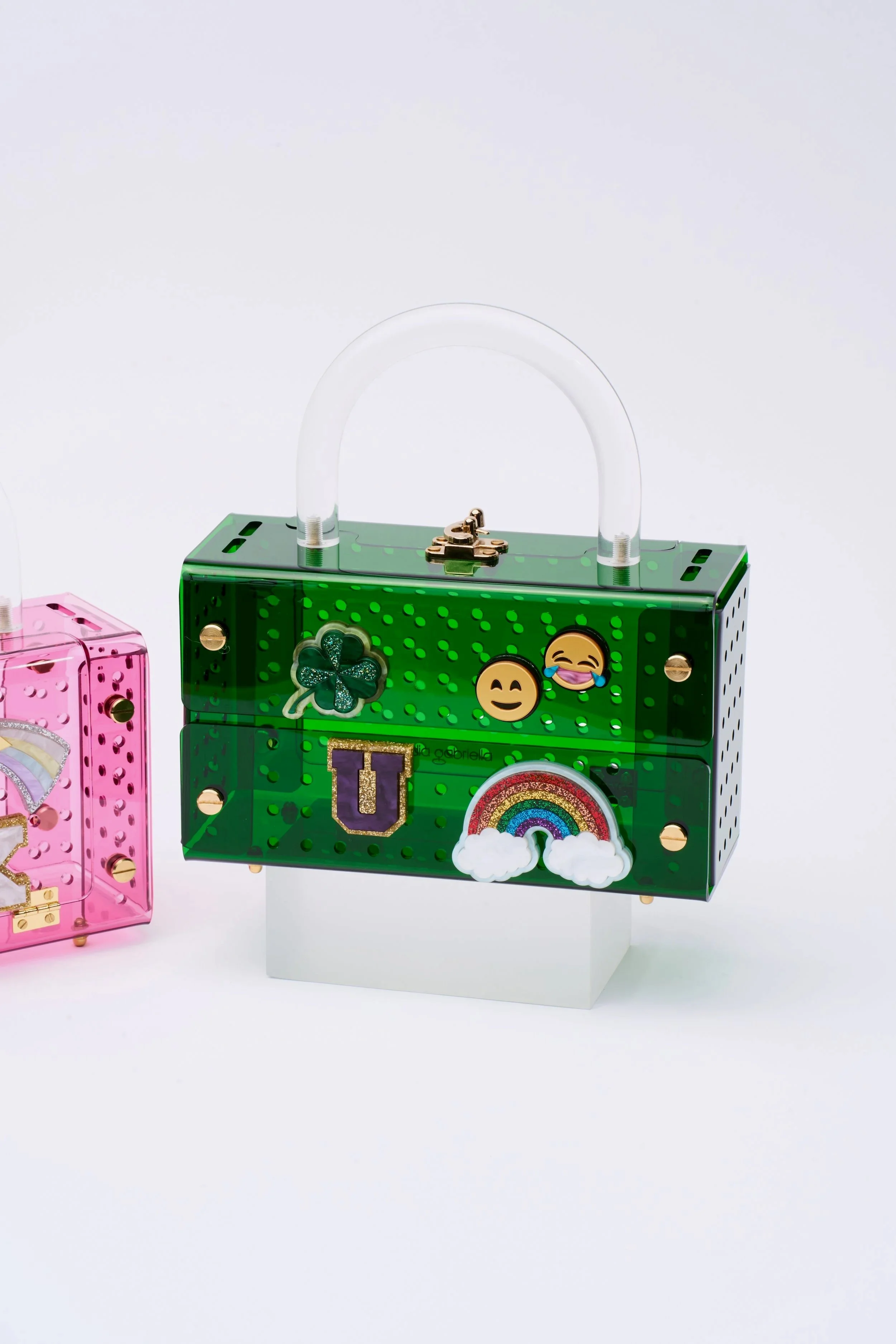 Stella charm emerald