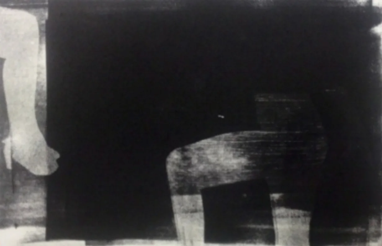 The four of us - monotype, 2016  - 12x18cm