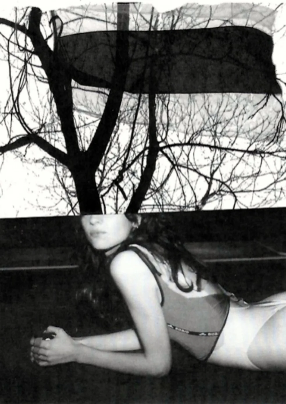 Bride - collage, 2018 - 13x19cm