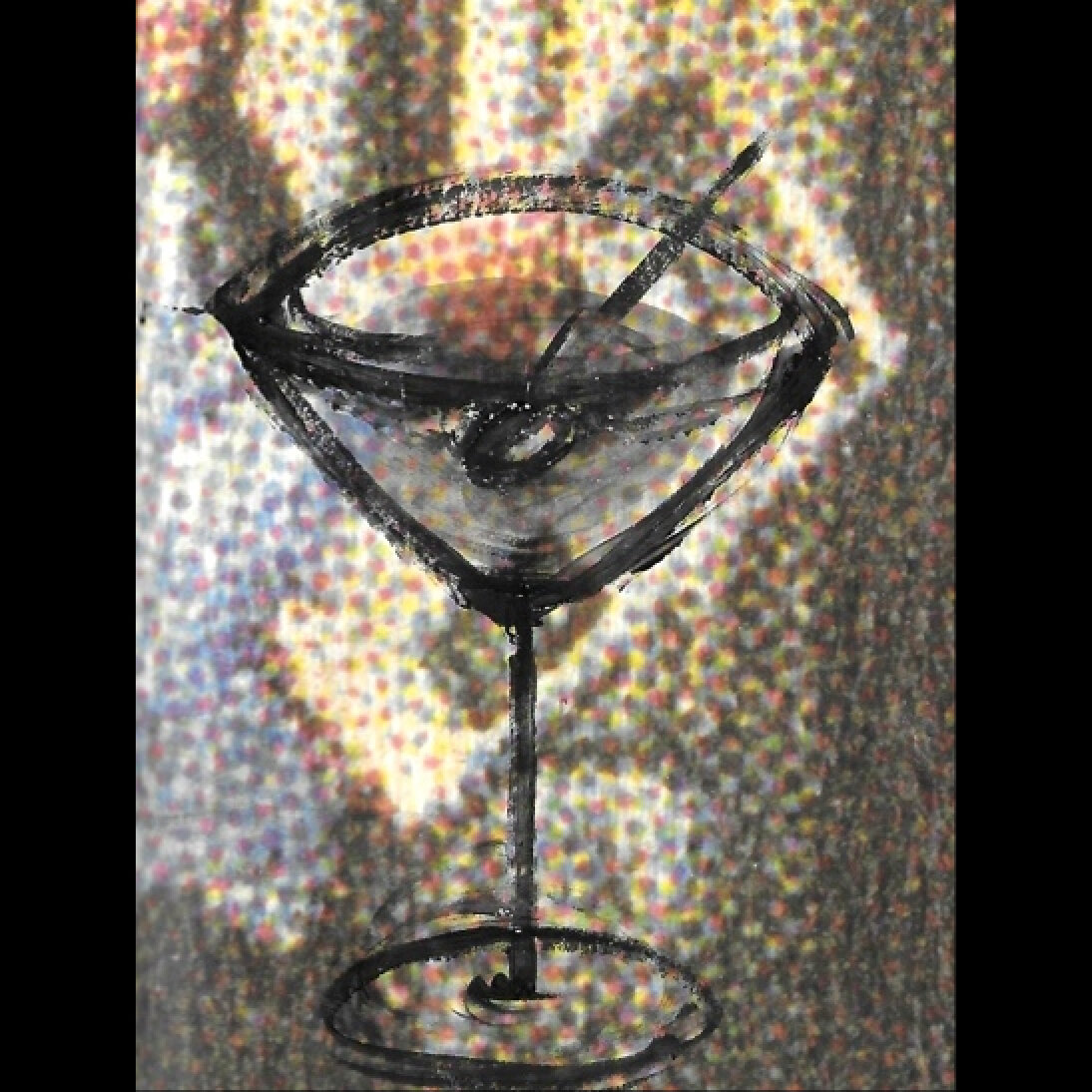  Dry - acrylic on paper, 2020 - 15x21cm 