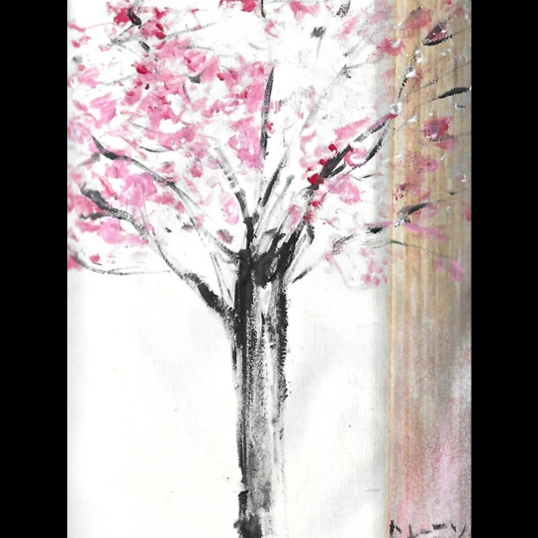 Season - acrylic on paper, 2020 - 15x21cm