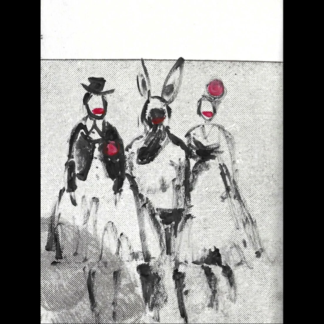 Saison I - acrylic on paper, 2020 - 15x21cm